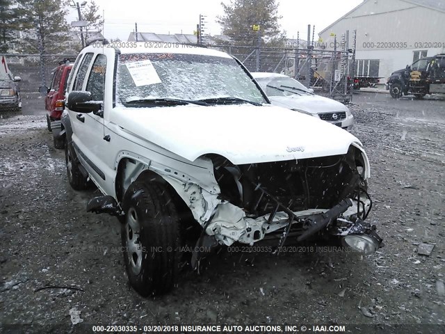 1J4GL48K66W230984 - 2006 JEEP LIBERTY SPORT WHITE photo 6