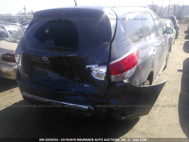 5N1AR2MN3GC632006 - 2016 NISSAN PATHFINDER S/SV/SL/PLATINUM 黑色 照片 6