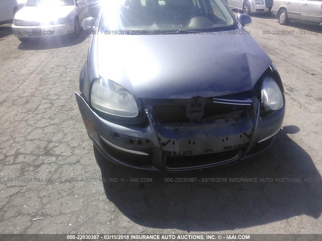 3VWEG71K97M080803 - 2007 VOLKSWAGEN JETTA WOLFSBURG 灰色 照片 6
