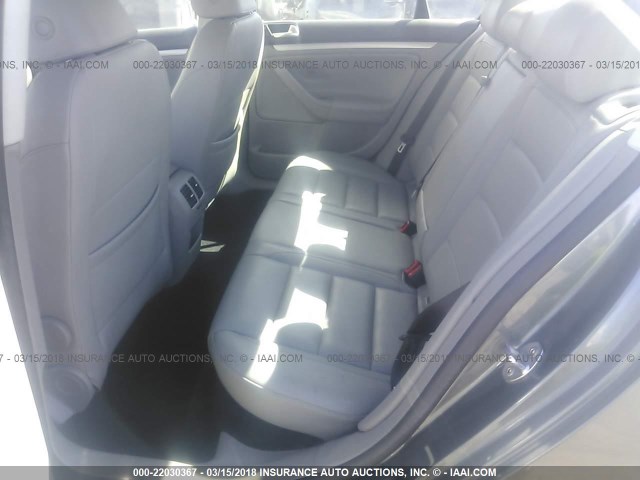 3VWEG71K97M080803 - 2007 VOLKSWAGEN JETTA WOLFSBURG 灰色 照片 8