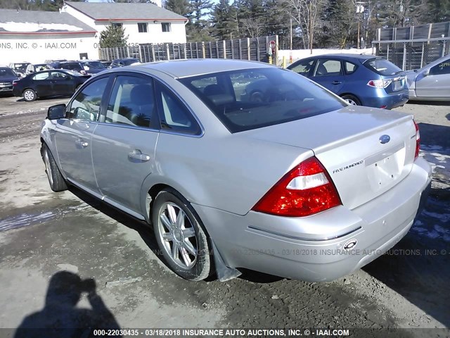 1FAHP251X6G180914 - 2006 FORD FIVE HUNDRED LIMITED SILVER photo 3