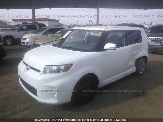 JTLZE4FE6FJ073142 - 2015 TOYOTA SCION XB თეთრი ფოტო 2