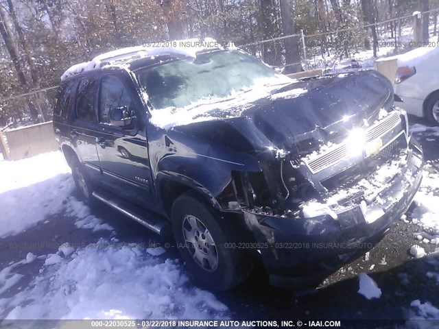 1GNSCAE0XBR375866 - 2011 CHEVROLET TAHOE C1500  LS BLACK photo 1