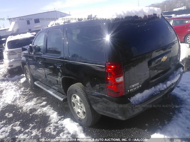 1GNSCAE0XBR375866 - 2011 CHEVROLET TAHOE C1500  LS BLACK photo 3