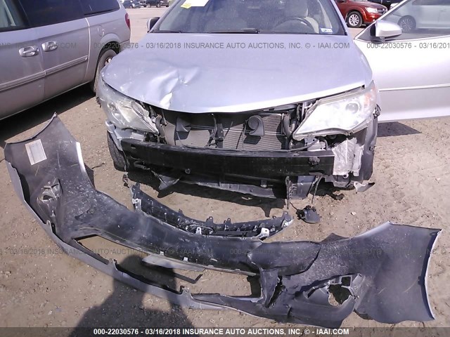 4T1BD1FKXCU060145 - 2012 TOYOTA CAMRY HYBRID/LE/XLE 银色 照片 6