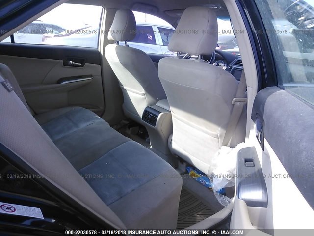 4T1BD1FK5DU064377 - 2013 TOYOTA CAMRY HYBRID/LE/XLE 黑色 照片 8