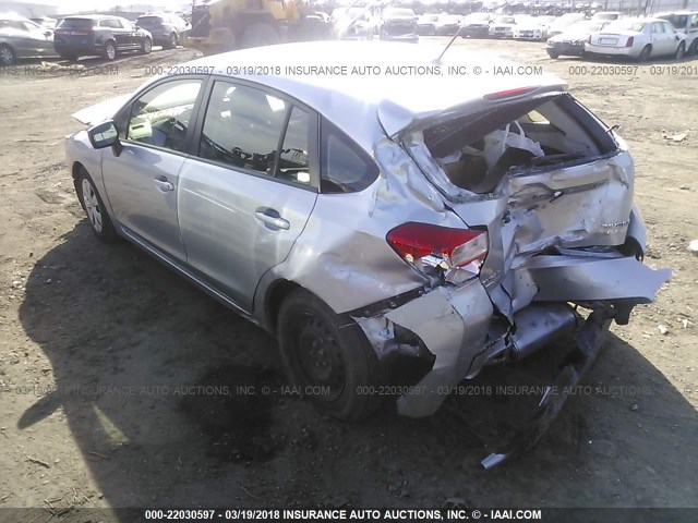 JF1GPAA61F8204616 - 2015 SUBARU IMPREZA SILVER photo 3