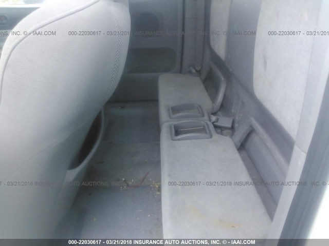 5TEUU42NX5Z009589 - 2005 TOYOTA TACOMA ACCESS CAB Ақ фото 8