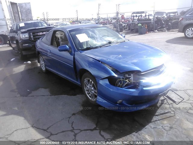 1G1JH12F337368147 - 2003 CHEVROLET CAVALIER LS SPORT BLUE photo 1