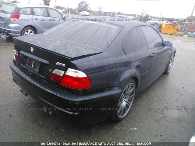 WBSBL93413JR21914 - 2003 BMW M3 Dark Blue photo 4