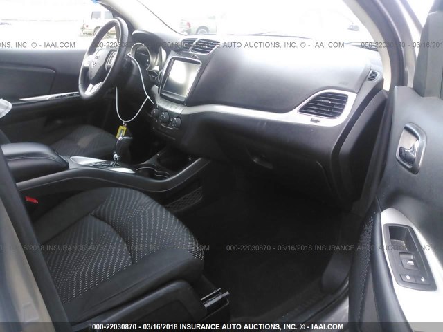 3C4PDCBG4FT546701 - 2015 DODGE JOURNEY SXT GRAY photo 5