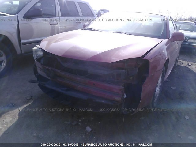2G2WP552571158298 - 2007 PONTIAC GRAND PRIX წითელი ფოტო 6