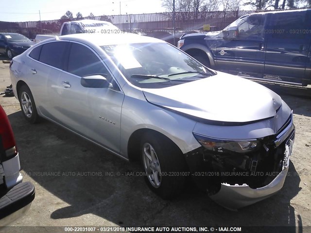 1G1ZB5ST6GF355793 - 2016 CHEVROLET MALIBU LS 银色 照片 1