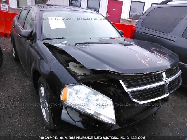 1B3LC56B79N552591 - 2009 DODGE AVENGER SXT/R/T BLACK photo 1