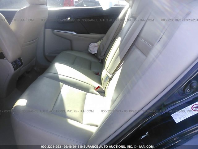 4T4BF1FK0ER366368 - 2014 TOYOTA CAMRY L/SE/LE/XLE BLACK photo 8