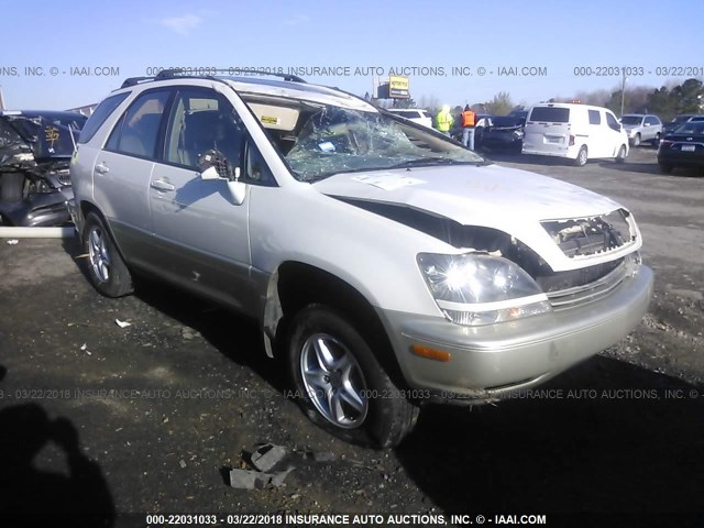 JT6GF10U2Y0059026 - 2000 LEXUS RX 300 WHITE photo 1