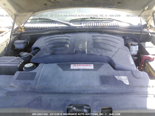 5LMEU88H15ZJ35129 - 2005 LINCOLN AVIATOR 米色 照片 10