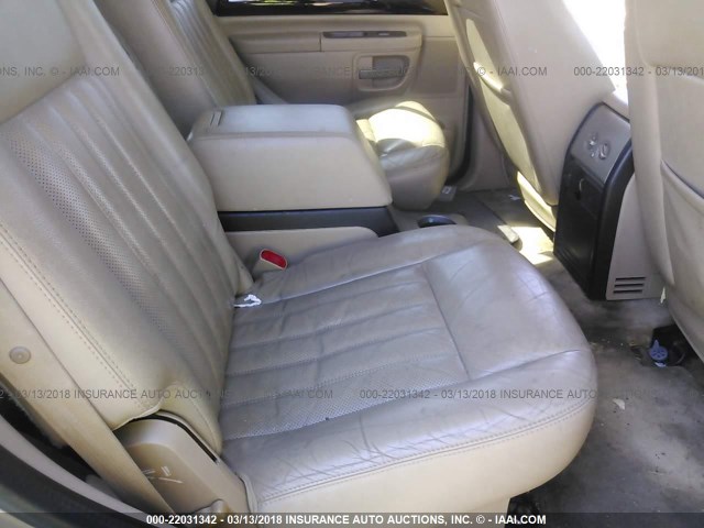5LMEU88H15ZJ35129 - 2005 LINCOLN AVIATOR 米色 照片 8
