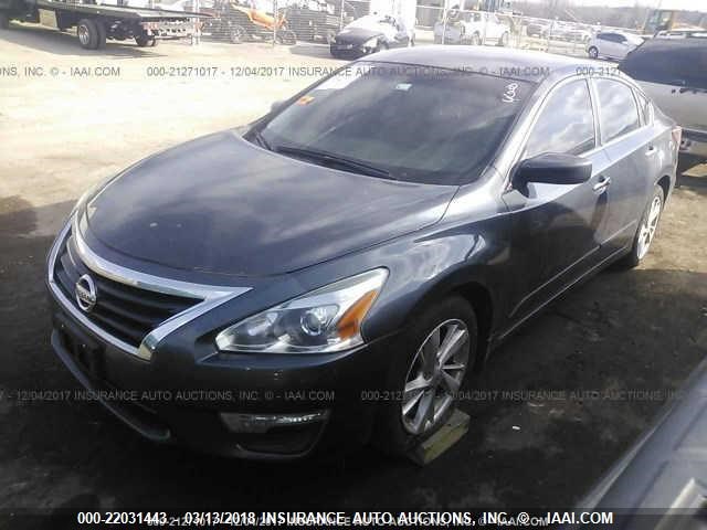 1N4AL3AP2DN445699 - 2013 NISSAN ALTIMA 2.5/S/SV/SL GRAY photo 2