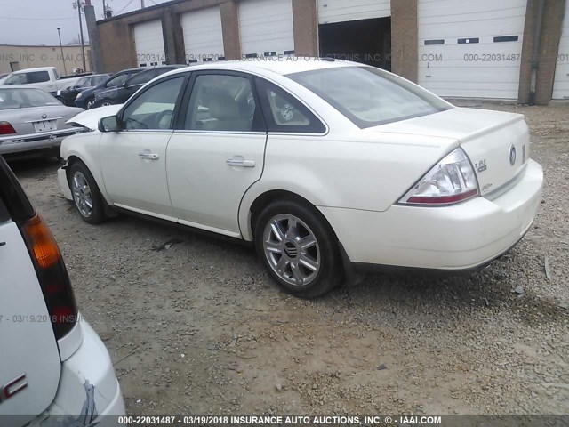 1MEHM42W29G632260 - 2009 MERCURY SABLE PREMIER CREAM photo 3