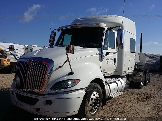 3HSDJSJR8DN303393 - 2013 INTERNATIONAL PROSTAR WHITE photo 2