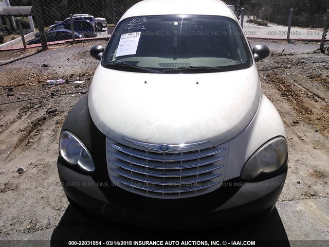 3A4FY58BX6T270929 - 2006 CHRYSLER PT CRUISER TOURING WHITE photo 6