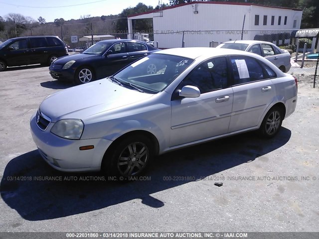 KL5JJ56Z66K265660 - 2006 SUZUKI FORENZA PREMIUM GRAY photo 2