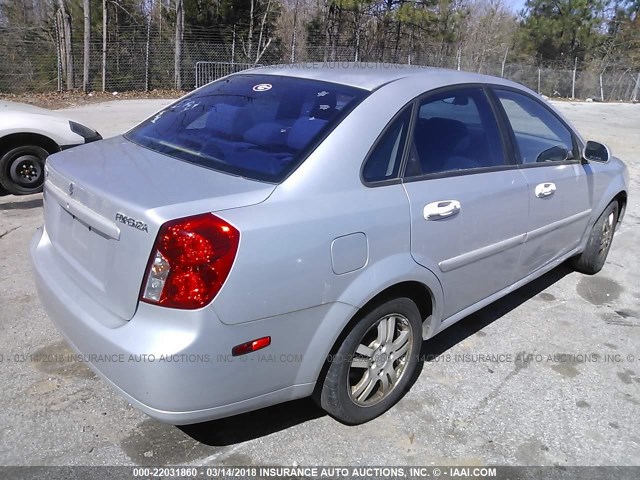 KL5JJ56Z66K265660 - 2006 SUZUKI FORENZA PREMIUM GRAY photo 4