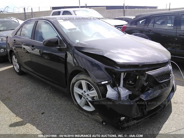 4T1BF1FK1EU801800 - 2014 TOYOTA CAMRY L/SE/LE/XLE 黑色 照片 1