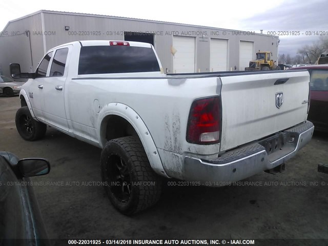 3C6UR5HL9FG558458 - 2015 RAM 2500 ST WHITE photo 3