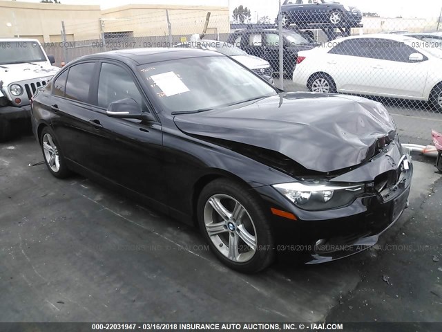 WBA3C1G54DNR47589 - 2013 BMW 328 I SULEV BLACK photo 1