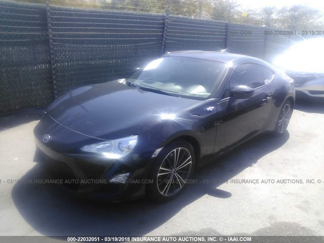 JF1ZNAA1XG9707768 - 2016 TOYOTA SCION FR-S შავი ფოტო 2