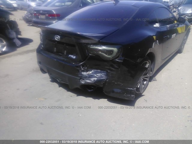 JF1ZNAA1XG9707768 - 2016 TOYOTA SCION FR-S შავი ფოტო 6