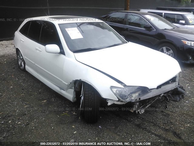 JTHED192030071061 - 2003 LEXUS IS 300 SPORTCROSS WHITE photo 1