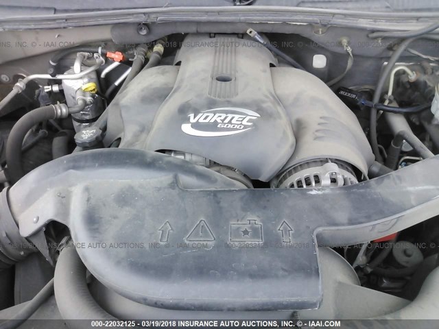 1GKFK66U03J325106 - 2003 GMC YUKON XL DENALI GRAY photo 10