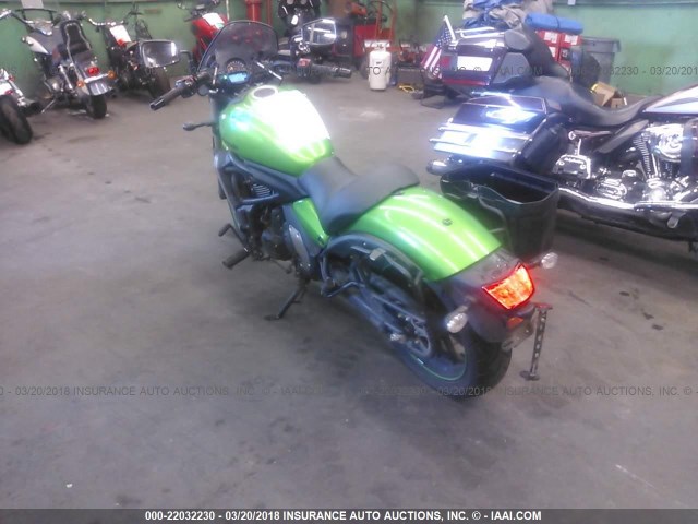 JKAENEB12FDA06357 - 2015 KAWASAKI EN650 B GREEN photo 3