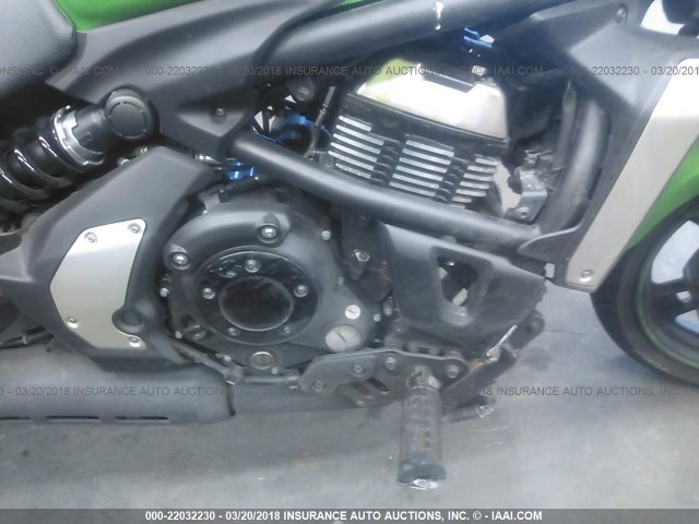 JKAENEB12FDA06357 - 2015 KAWASAKI EN650 B GREEN photo 8