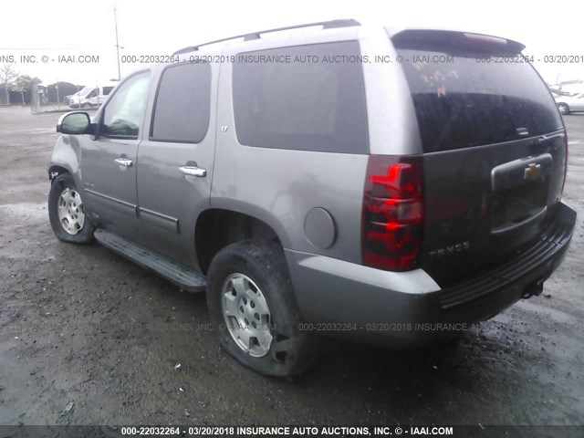 1GNFK230X9R293000 - 2009 CHEVROLET TAHOE K1500 LT BEIGE photo 3