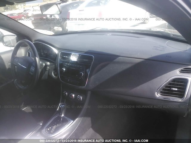 1C3CCBAB8CN246452 - 2012 CHRYSLER 200 LX BLACK photo 5