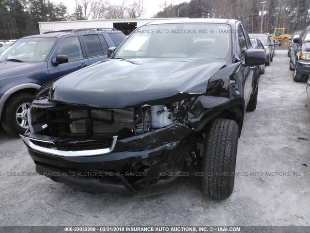 1GCHSBEA9H1307120 - 2017 CHEVROLET COLORADO BLACK photo 6