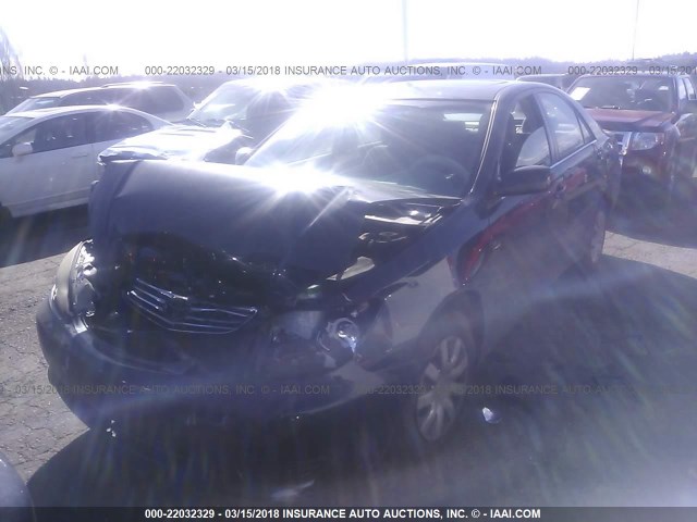 4T1BE32K05U432075 - 2005 TOYOTA CAMRY LE/XLE/SE შავი ფოტო 2