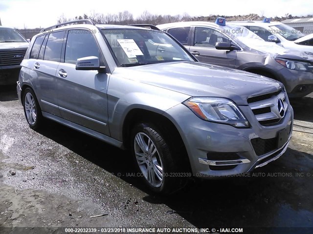 WDCGG8JB2FG435038 - 2015 MERCEDES-BENZ GLK 350 4MATIC Pewter photo 1