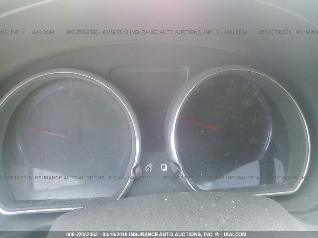 3N1CE2CP2EL393628 - 2014 NISSAN VERSA NOTE S/S PLUS/SV/SL RED photo 7