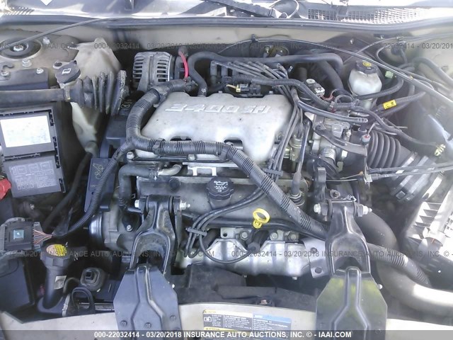 2G1WW12E359219144 - 2005 CHEVROLET MONTE CARLO LS 锡色 照片 10