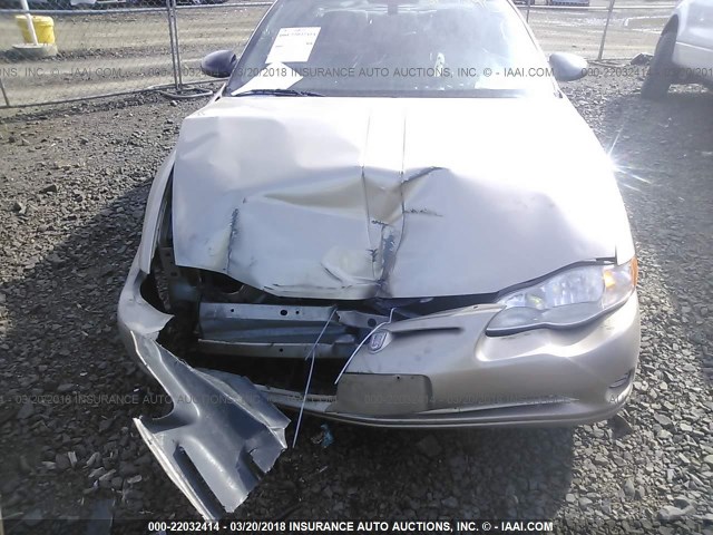 2G1WW12E359219144 - 2005 CHEVROLET MONTE CARLO LS 锡色 照片 6