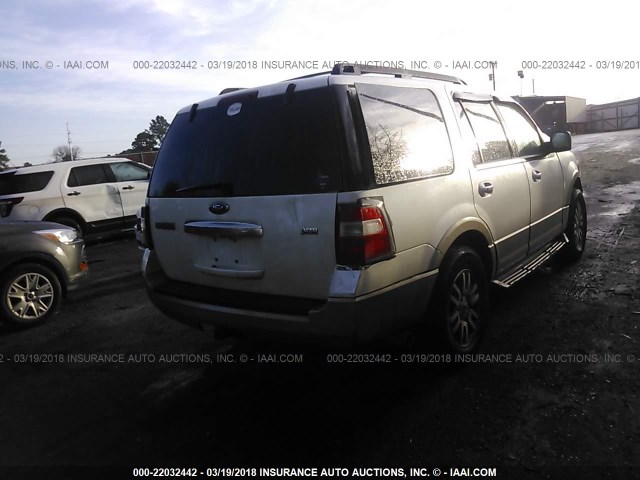 1FMJU1H50AEB52410 - 2010 FORD EXPEDITION EDDIE BAUER WHITE photo 4