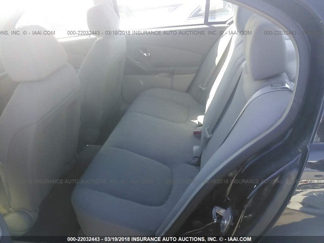 1G1ZS58F07F170656 - 2007 CHEVROLET MALIBU LS შავი ფოტო 8