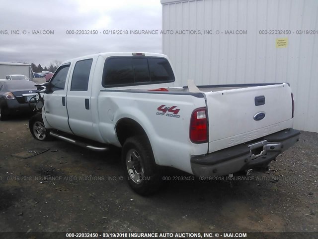 1FTWW30P65EC56337 - 2005 FORD F350 SRW SUPER DUTY WHITE photo 3