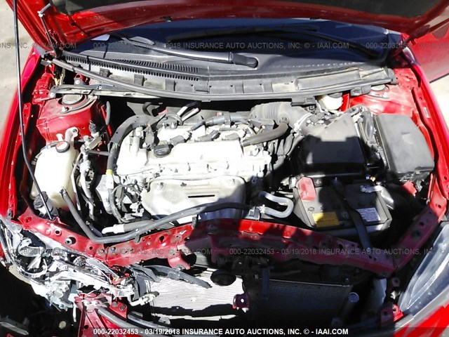 JTKJF5C71GJ022448 - 2016 TOYOTA SCION TC 红色 照片 10