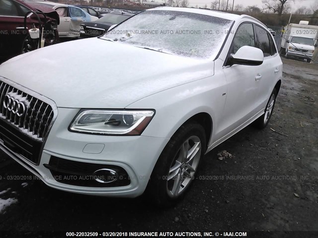 WA1D7AFP4GA114119 - 2016 AUDI Q5 PREMIUM PLUS S-LINE WHITE photo 2